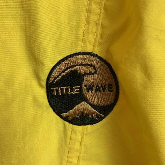 L.L. Bean Womens Yellow Anorak Jacket Size Large - Picture 6 of 9